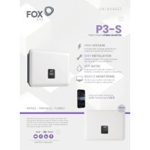 FoxESS P3-12.0-SH (5kW) & EP12 (11,5kWh) tároló