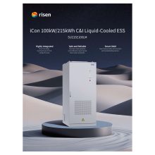 Risen iCon All in One ipari energiatároló 100kW/215kWh (2h)