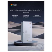 Risen iCon All in One ipari energiatároló 105kW/215kWh (2h)