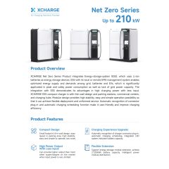 XCharge Net Zero Series Battery-Integrated DC Charger